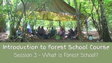 Introduction to Forest School Course - Session 3 - What is Forest School?