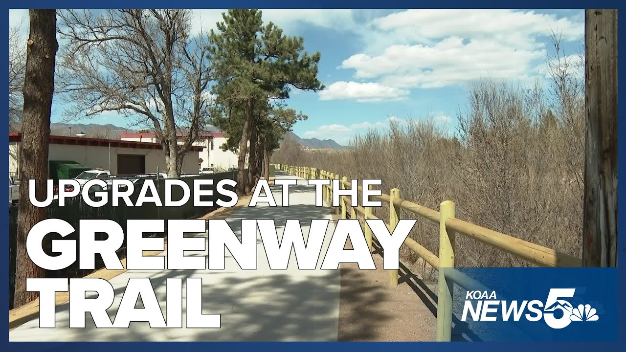 Upgrades at the Greenway Trail in Colorado Springs