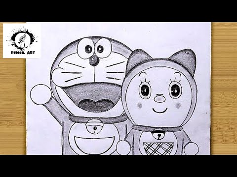 Update 72+ pencil drawing doraemon best - xkldase.edu.vn