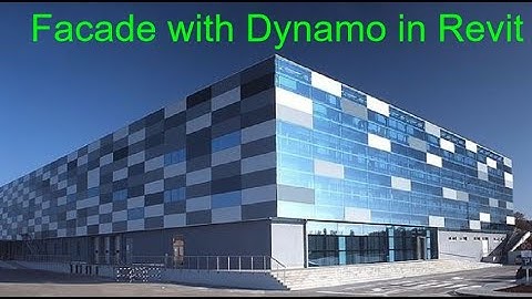 Revit Facade by using Dynamo!