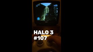 Halo 3 Walkthrough Part 107 (Xbox 360 CRT TV) #halo #halo3 #bungie #xbox #xbox360