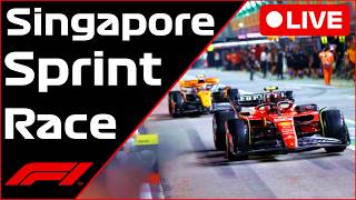 🔴F1 LIVE - Singapore GP SPRINT RACE - Commentary + Timings