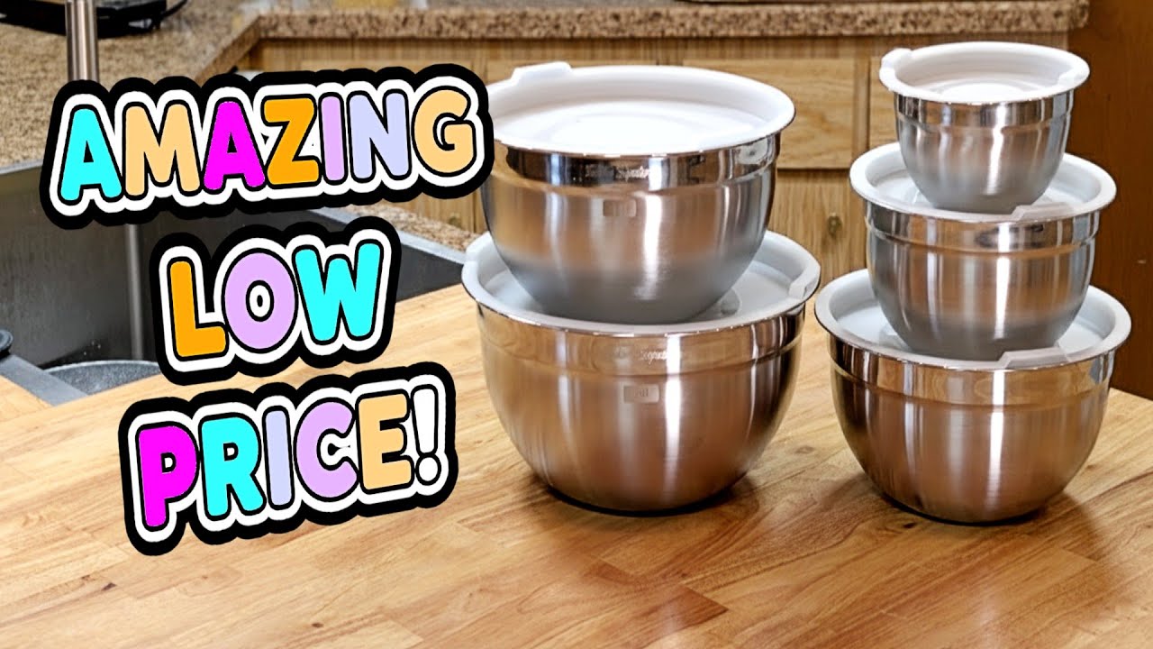 The Perfect Gift Nobody Thinks to Buy Mixing Bowls 😮