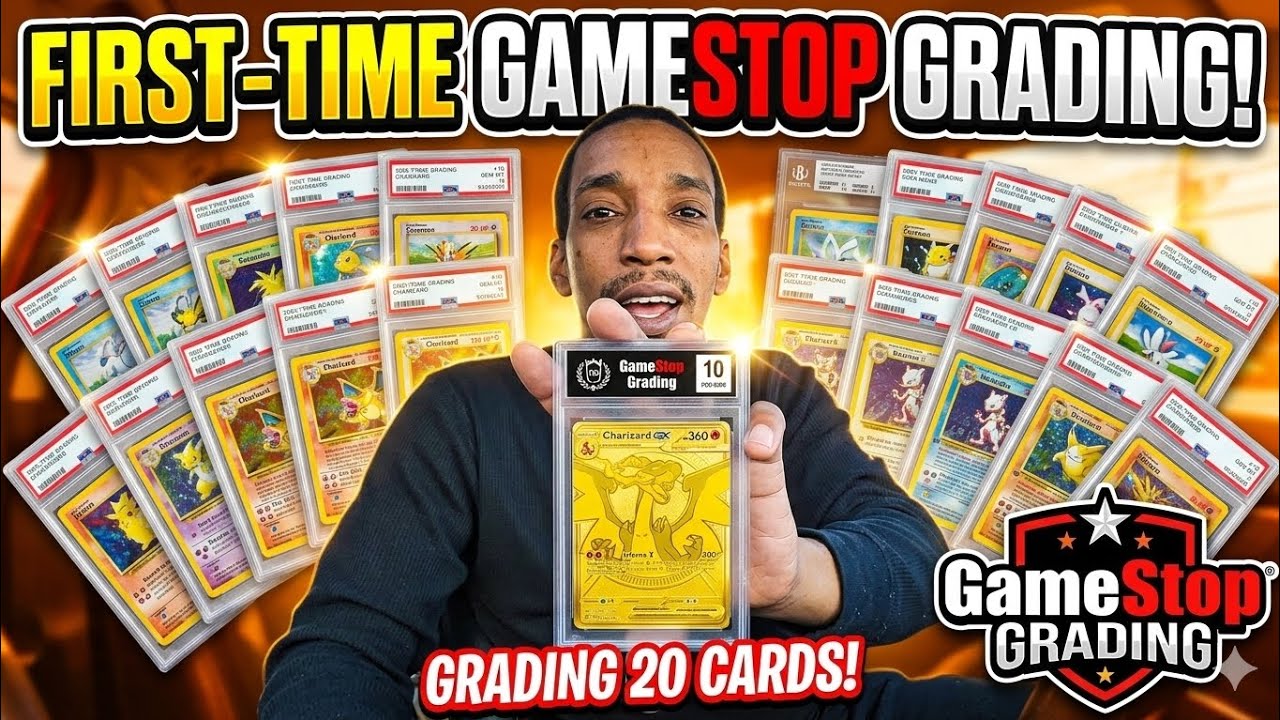 gamestop near me that grades cards Card Display (PSA/CGC) - Trading Card Display