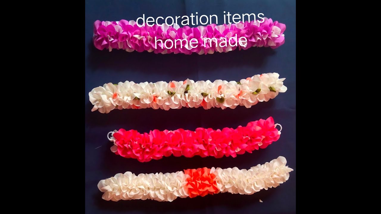 Cloth Dindu|Garland|Hara|Pooja|Art|Hand made|Pooja items|Skill|Fine|
