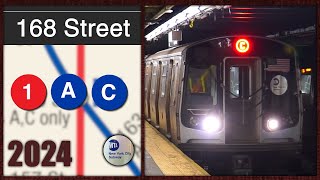 Manhattan: 168 Street Station - MTA NYC Subway 2024