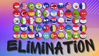 CountryBall Elimination in Algodoo