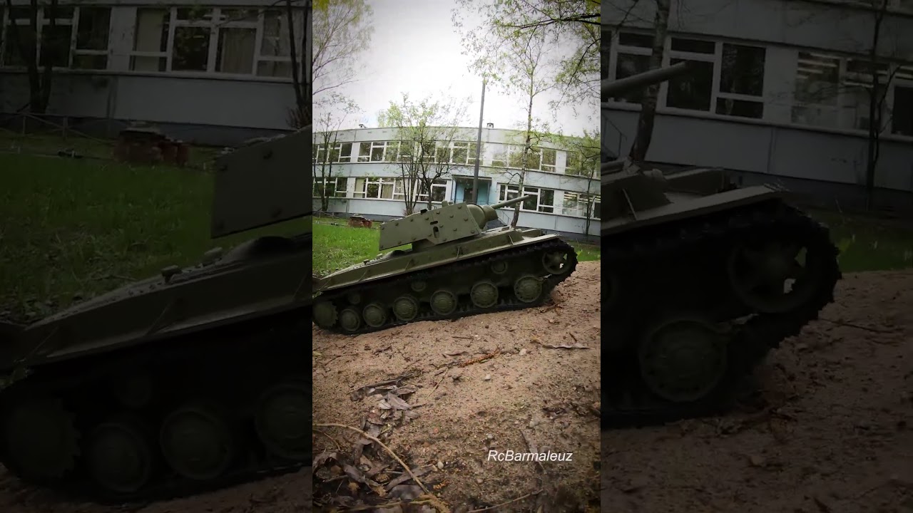 Танк КВ-1 на Радиоуправлении Масштаб 1/10 