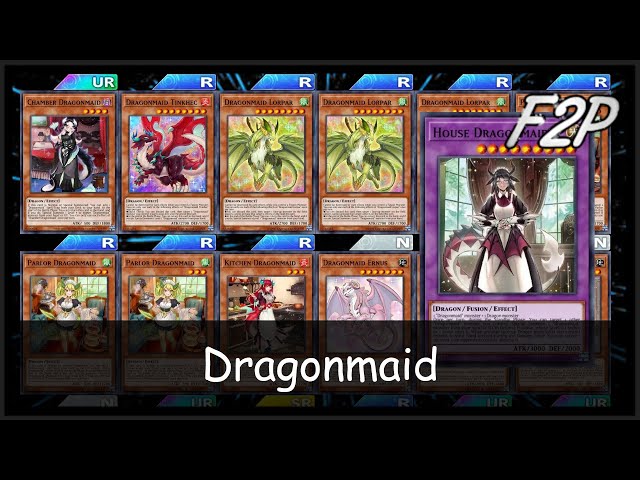 yugioh maid deck Mlikemat New Duel Playmat Dragonmaid TCG CCG Trading Card Game Mat + Free Bag : Toys & Games then send 1 Dragonmaid monster from your hand to the GY DRAGONMAID - F2P/P2W Deck Analysis