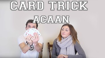 ACAAN Card Trick | Learn Easy Card Tricks