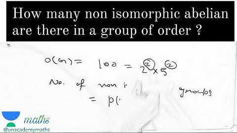 Number of non isomorphic abelian group Short tricks by Hidden sir| recurrence partition Wrong||