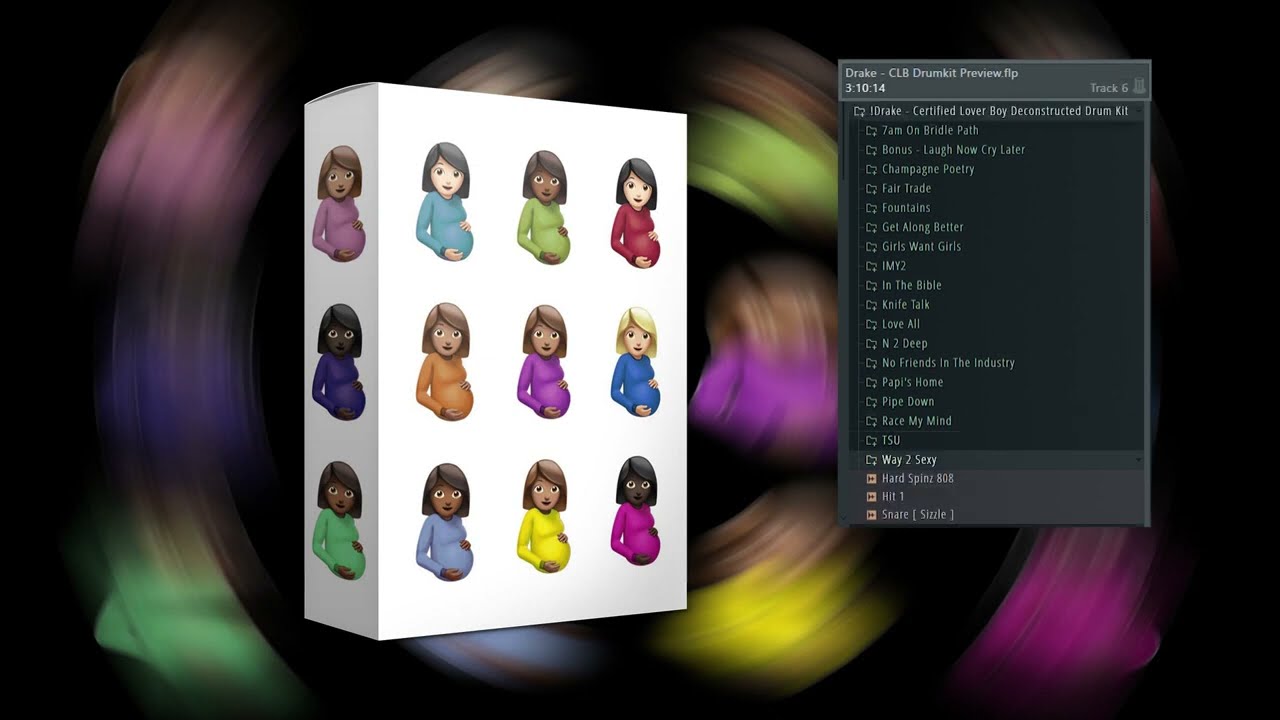 [FREE] Drake Drum Kit 2021 | Drake - Certified Lover Boy Deconstructed Drum Kit