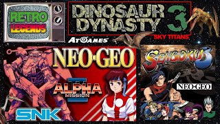 Neo Geo Excitement - Sengoku 3 - Alpha Mission 2 - Dinosaur  Dynasty 3 Pinball screenshot 4