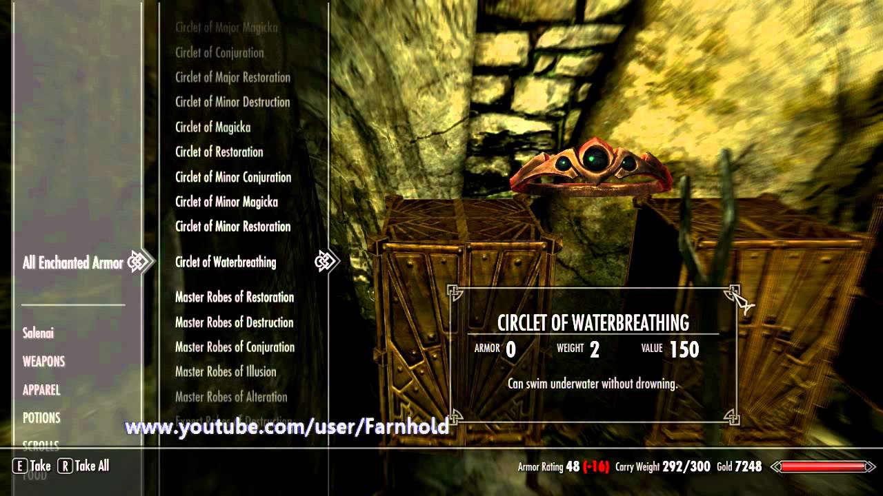 ALL (enchanted) ARMOR list/showcase- Skyrim - YouTube