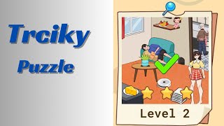 Tricky Twist Puzzle Level 2 🔄 | Tricky Twist Level 2 Walkthrough | SolutionGuruji