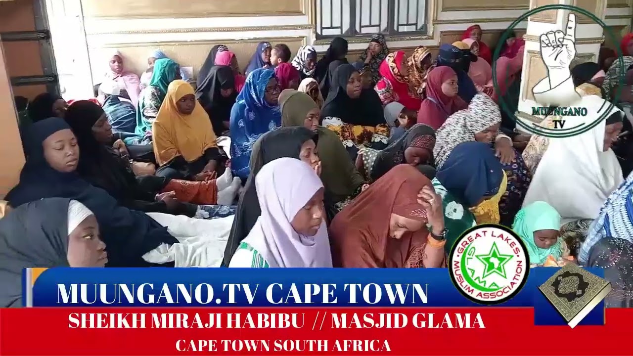 SHEIKH MIRAJI AKIACHA HISTORIA KWA WA KINA MAMA MUHADHARA MASJID WESBANK