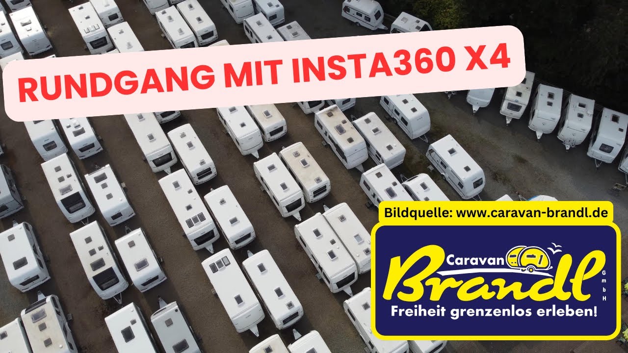 Rundgang mit Insta360 X4 bei Caravan Brandl in Bremen/Stuhr I MoMa Camp 