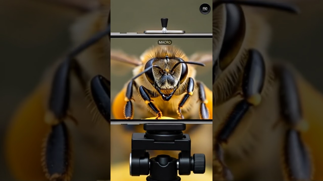 Beautiful Bee Macro on Flower | Incredible Nature Close-Up