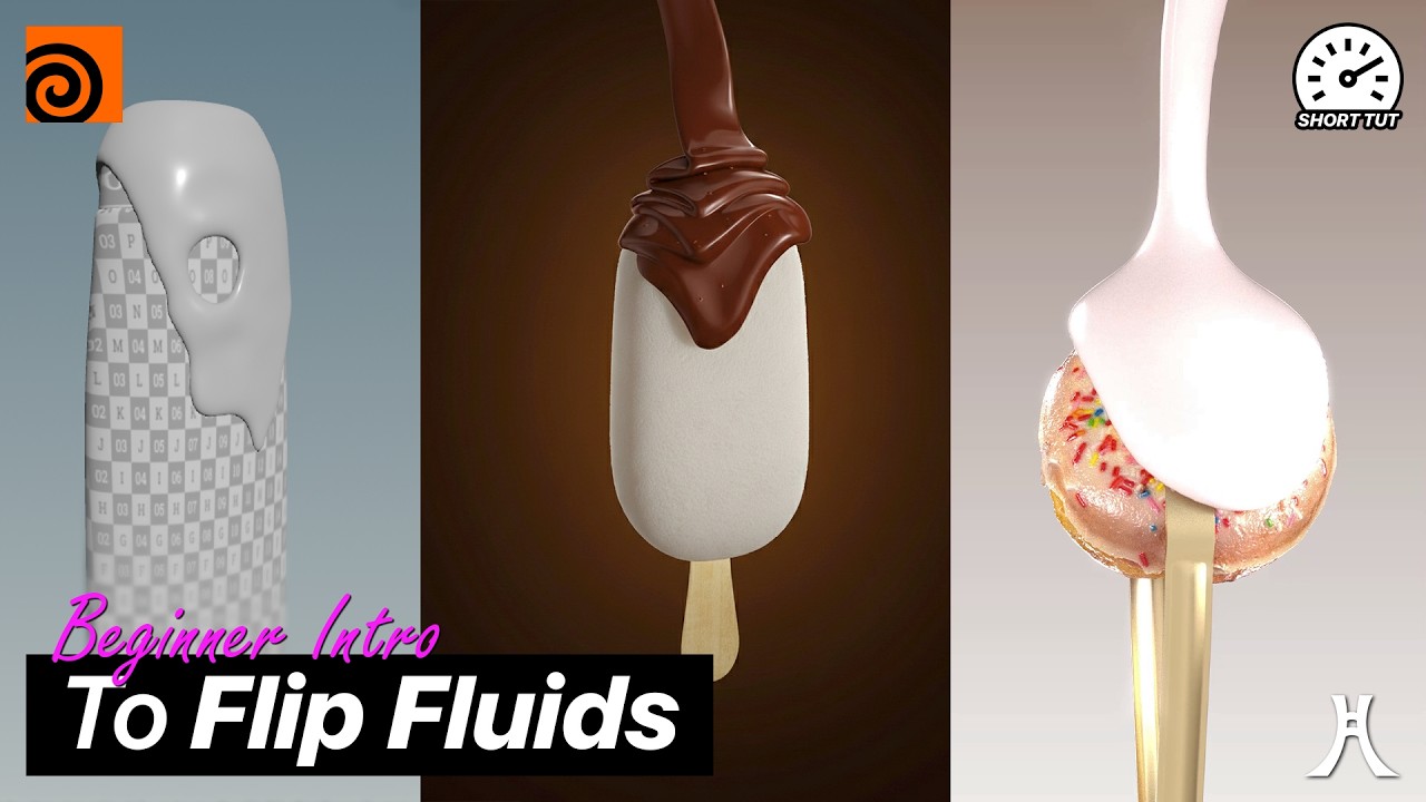 Houdini FLIP Fluids Beginner Tutorial – Realistic Liquid for Product ...