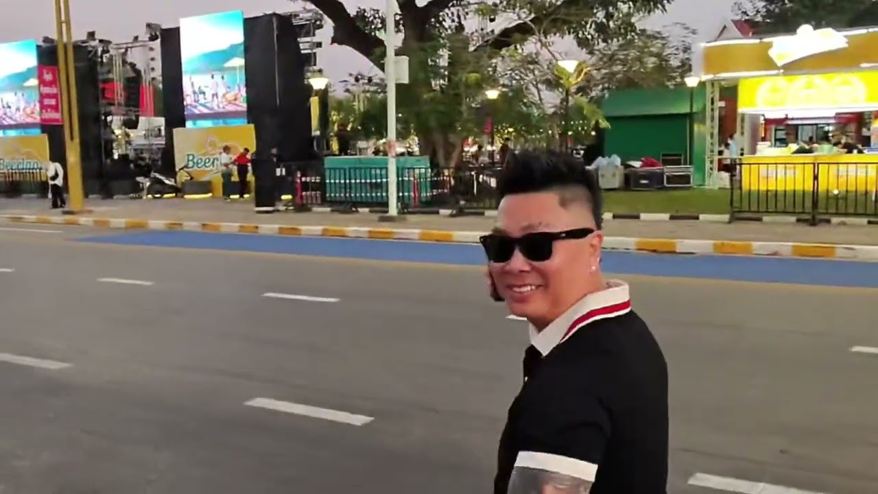 Fun filled day on New Year’s Eve in Vientiane Laos