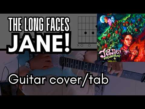 The Long Faces - Jane! GUITAR COVER GUITAR TABS TUTORIAL