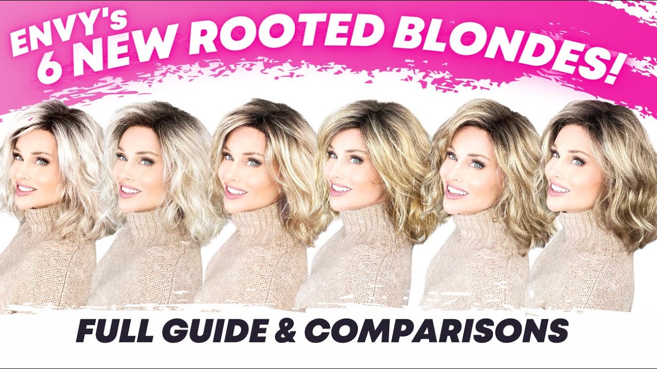 Envy Chart NEW ENVY ROOTED WIG COLORS! FULL GUIDE | COMPARE brands & HOW TO CHOOSE ...
