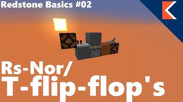 T-flip-flops | Redstone Basics #02