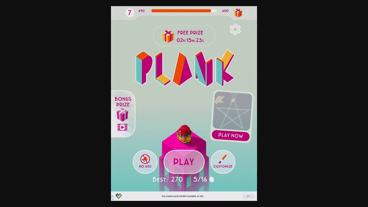 Plank Racing Game Plank - (Arcade Game - New High Score) - YouTube