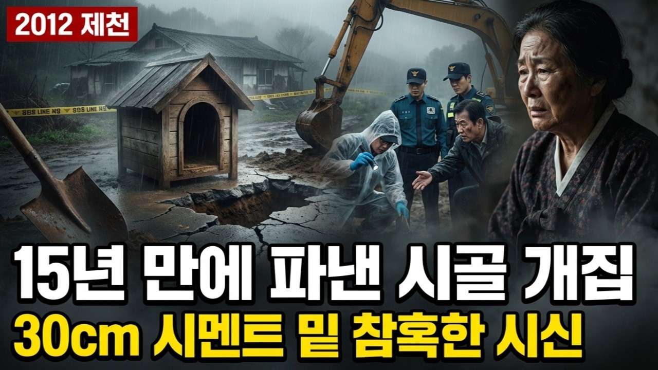 야반도주한 줄 알았던 강남 큰손 사모님, 15년 뒤 내 집 마당에서 발견된 소름 돋는 이유