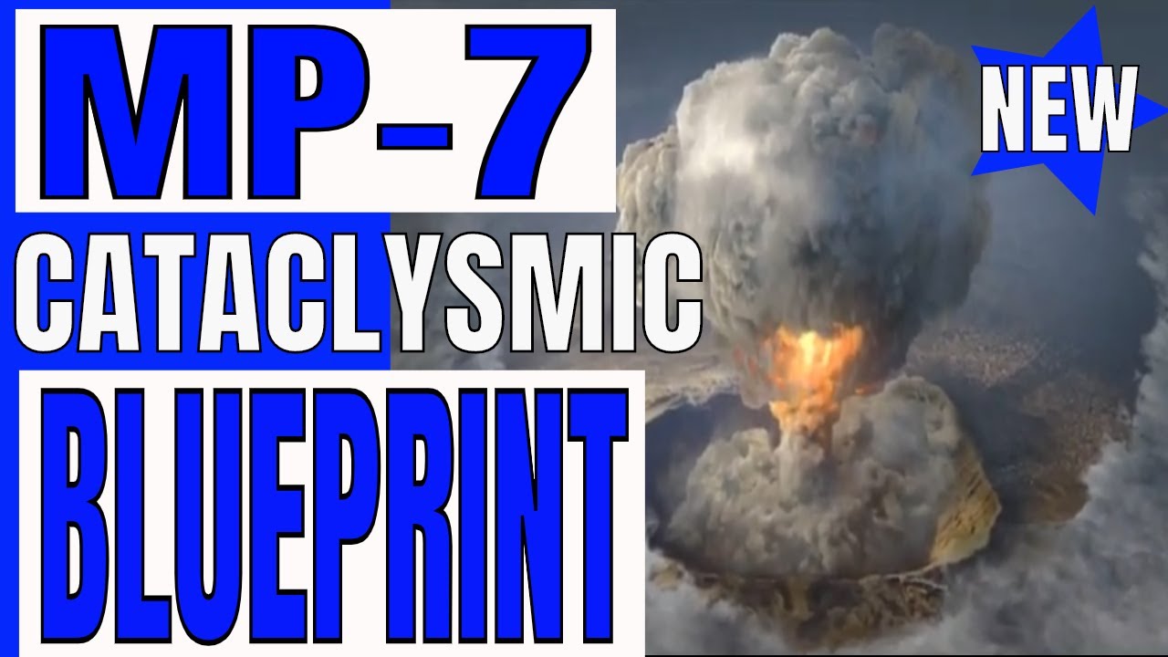 the NEW "CATACLYSMIC" MP7 BLUEPRINT in MODERN WARFARE!