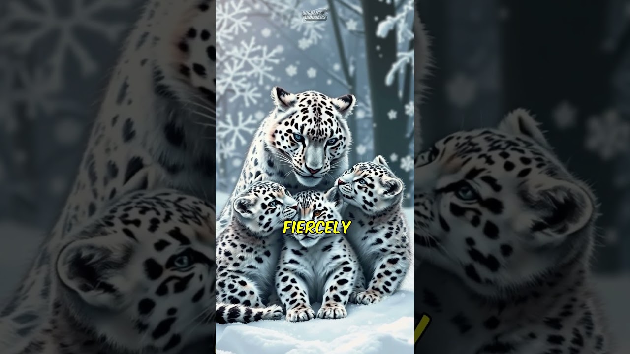 Why Snow Leopards Are Called “Ghosts of the Mountains” 👻🐆