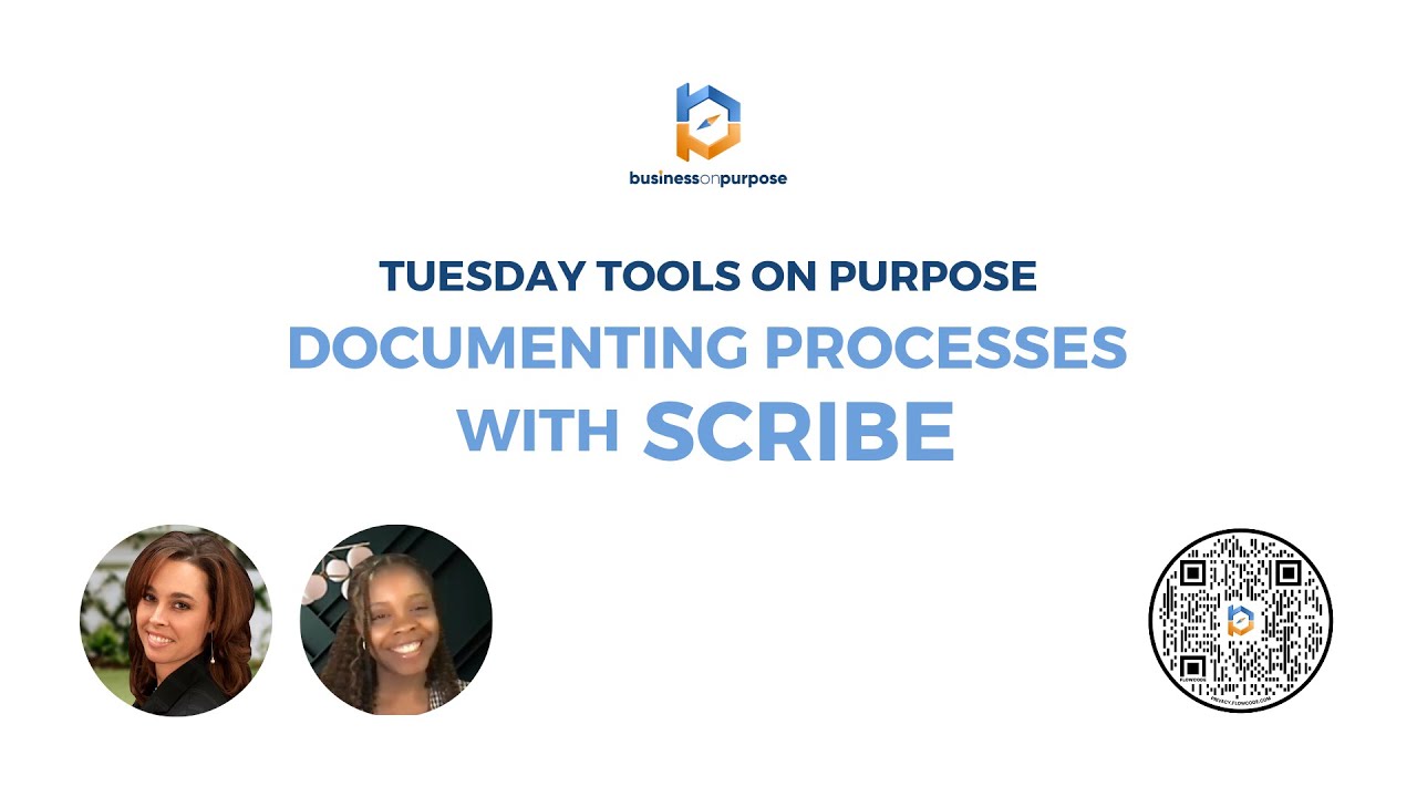 Tuesday Tools On Purpose 36: Documenting Processes with Scribe