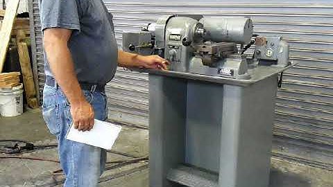 HARDINGE HSL SPEED LATHE WITH 5C AIR COLLET CLOSER, AML002513; www.americanmachinery.com