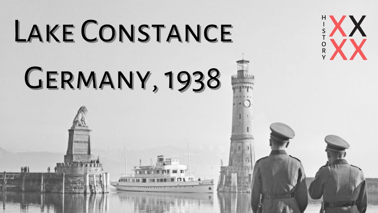 Lake Constance  Germany, 1938