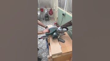Miter saw kick back while cutting thick beech lumber