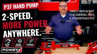 This Two-Speed Hand Pump Replaces Your Enerpac P392 | P37 Overview