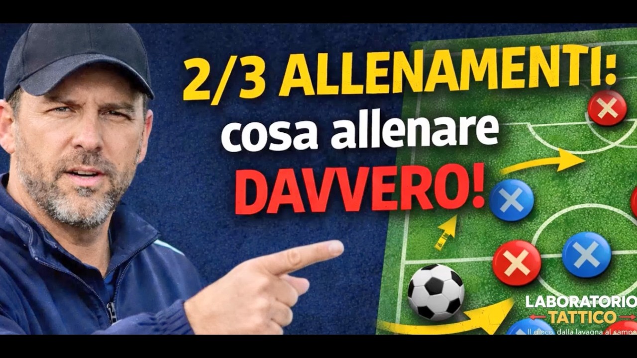 2/3 allenamenti a settimana: cosa allenare davvero