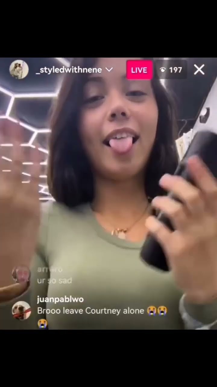 Courtney answering haters' calls! #speed #ishowspeed #amy #shorts #