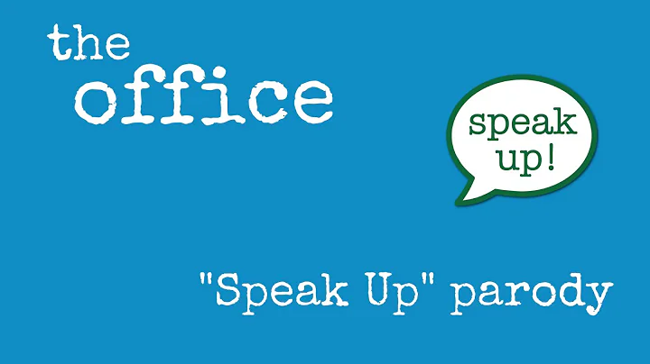 The Office Lip Dub Parody "Speak Up"