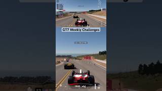 Gran Turismo 7 Weekly Challenges. Four overtakes in one sector! #gt7 #granturismo7 #granturismo