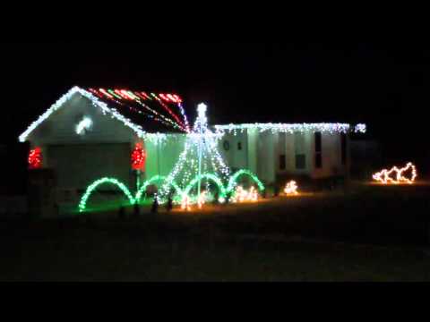 2010 Christmas Lights - Trans-Siberian Orchestra - Christmas Eve in