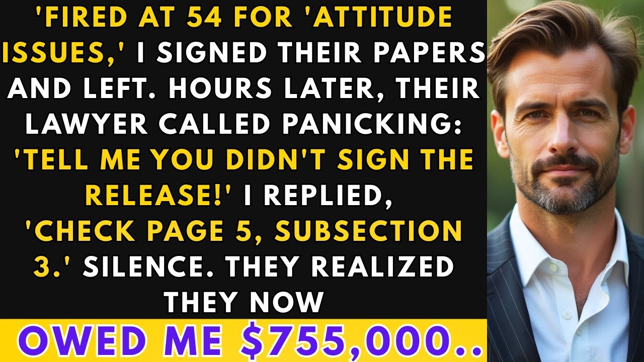 Terminated for 'Attitude Issues' — One Signature Made Their Legal Team Freak Out | Office Revenge