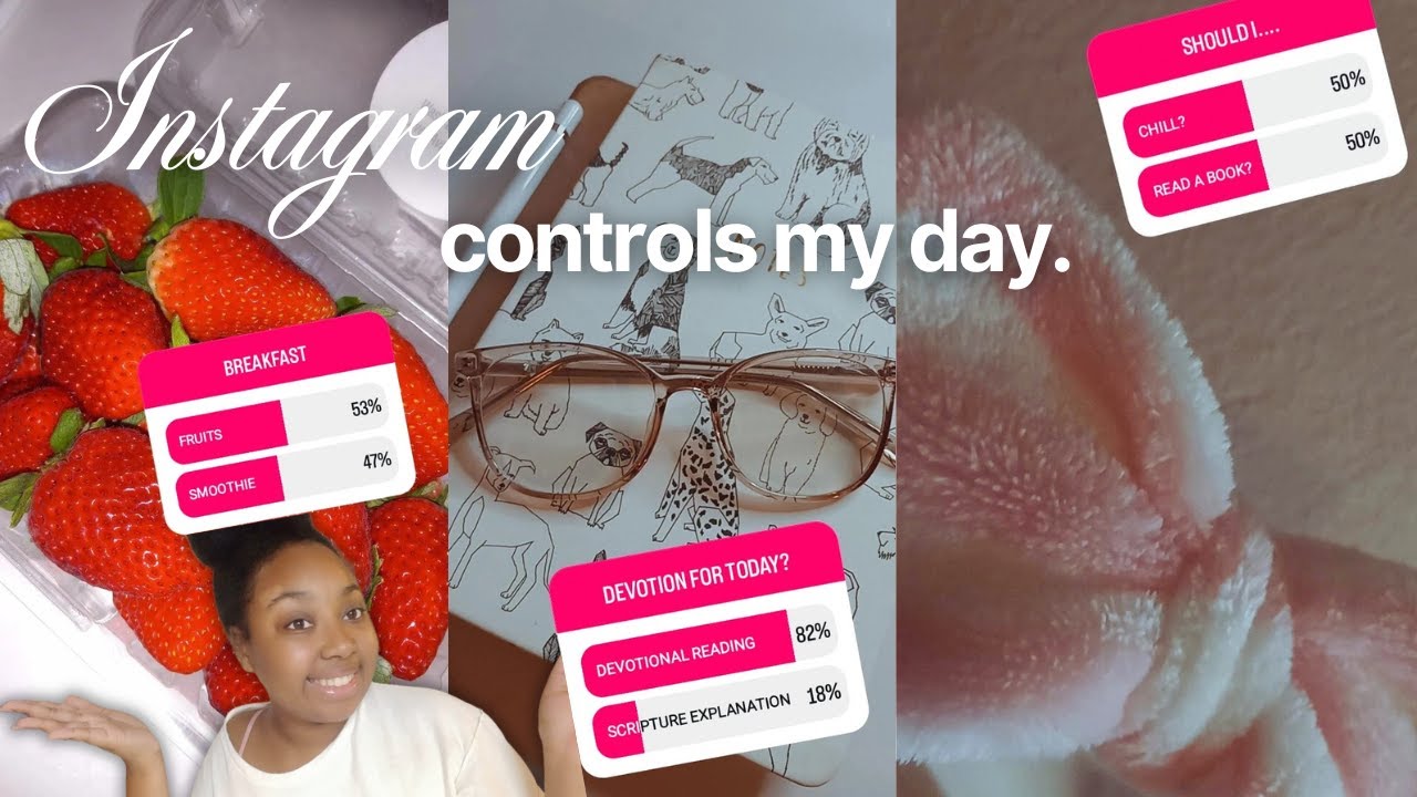 Instagram Controls My Life for a DAY! - YouTube