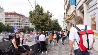 4K Prague Historical Centre Walking Tour including the famous Powder Tower
