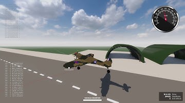 Teardown Mod - Plane Flight - Dev Progress - 2020/12/18 - very rough prototype