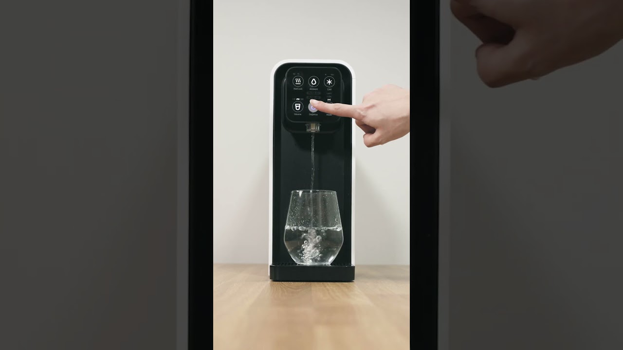 Livingcare ONYX Water Dispenser: 6 Temperature for Versatile Use! Discover Instant Hot & Cold Water.