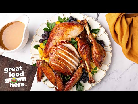 Thanksgiving 101 Turkey With Maple Thyme Glaze