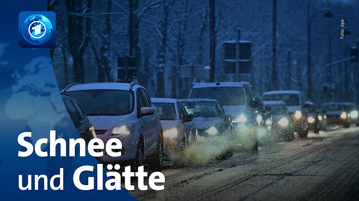 Schnee und Glatteis: Einschränkungen durch Winterwetter