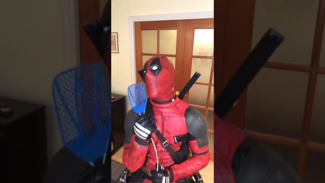 DEADPOOL video today! 😂 #4k  #foryou #fyp #fy #deadpool #helpme #truestory #lmao #funny #cosplay