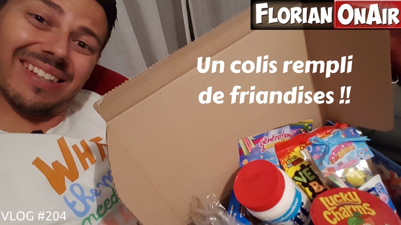 Un colis rempli de friandises - VLOG 
